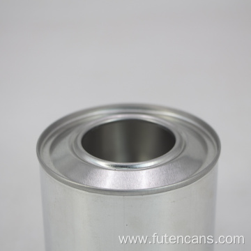 Round metal industrial paint glue packing tin cans